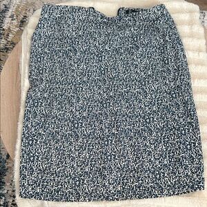Elegant Blue  and White Women's Skirt